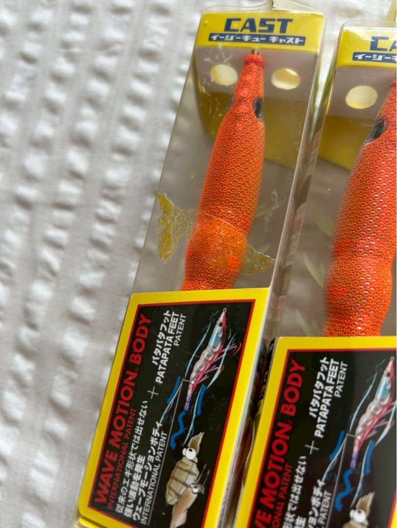 デュエル　ケイムラレッドオレンジ　パタパタ デュエル(DUEL) EZ-Qキャスト 喰わせ ラトル 3.5号 07 KVRO